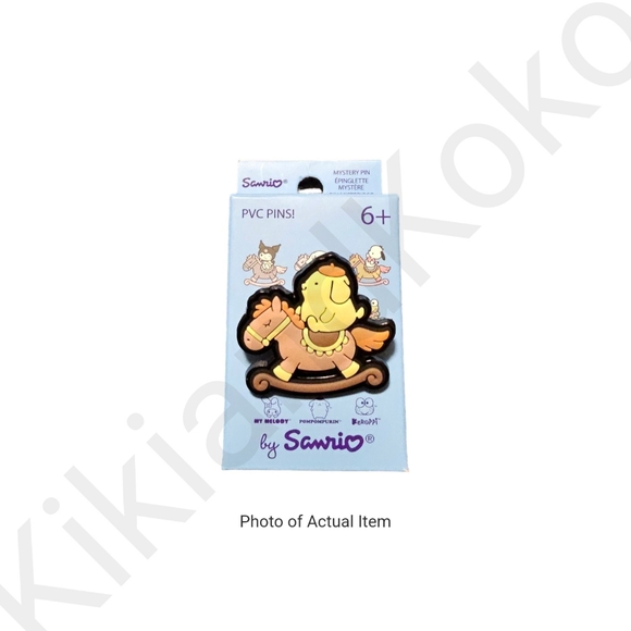 *LAST 1* NWT Loungefly Sanrio Rocking Horse Blind Box Enamel Pin - Pompompurin - Picture 1 of 4